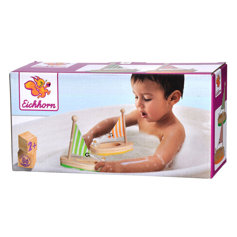 Load image into Gallery viewer, Eichhorn Houten Zeilbootjes, 2st.
