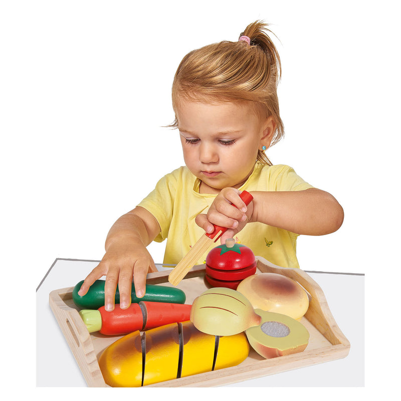 Load image into Gallery viewer, Eichhorn Houten Snijset 8dlg.
