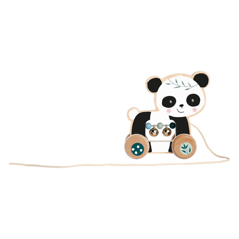 Load image into Gallery viewer, Eichhorn houten trekdier panda
