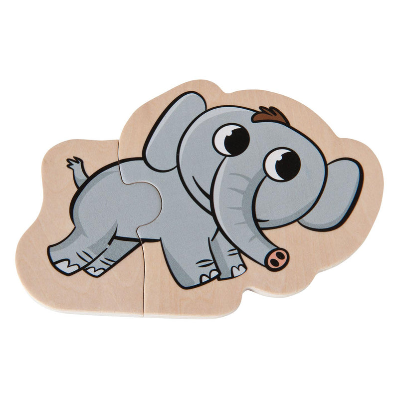 Load image into Gallery viewer, Eichhorn houten dierenpuzzel - educatief speelgoed fsc hout 16 stukjes.
