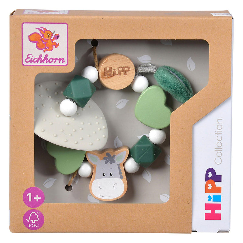 Load image into Gallery viewer, Eichhorn baby hipp houten bijtring
