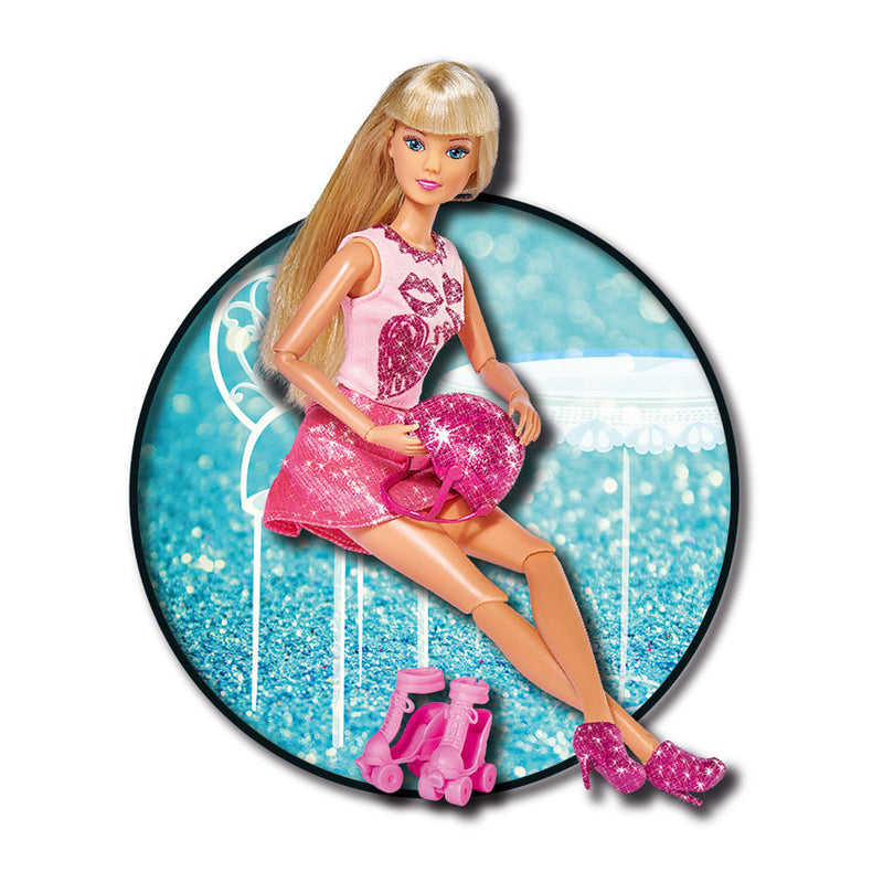 Load image into Gallery viewer, Steffi love glitter skates pop
