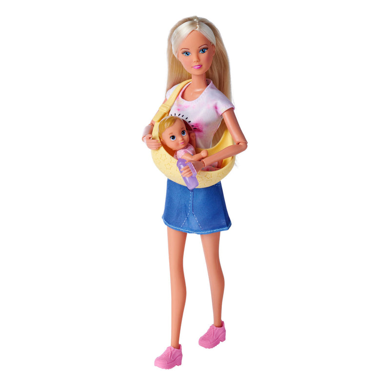 Load image into Gallery viewer, Steffi Love Pop met Baby en Draagzak
