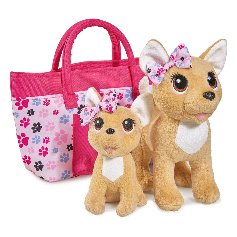 Load image into Gallery viewer, Simba chi chi love happy family knuffelhond in tas
