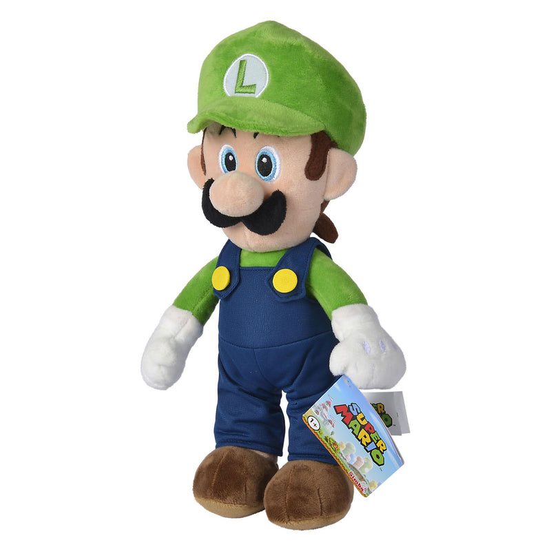 Load image into Gallery viewer, Nicotoy super mario luigi pluche, 30cm - knuffel
