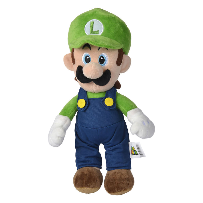 Load image into Gallery viewer, Simba knuffel pluche super mario luigi, 30cm
