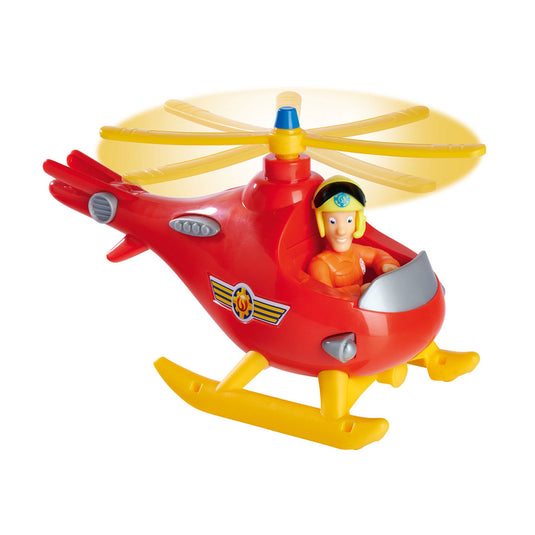 Simba brandweerman sam wallaby helikopter met tom thomas