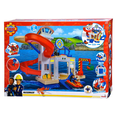 Simba brandweerman sam ocean rescue station speelset met accessoires.