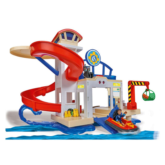 Simba brandweerman sam ocean rescue station speelset met accessoires.