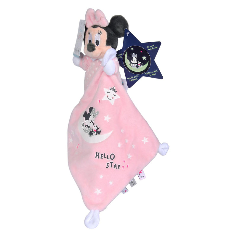 Load image into Gallery viewer, Simba Minnie Glow in the Dark Doudou Knuffeldoek
