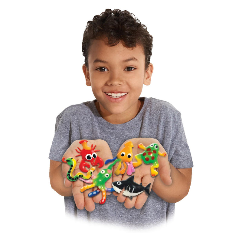 Load image into Gallery viewer, Simba aqua gelz colossal set, 13 flesjes kleurgel, elk 30ml, 16 mallen, 6x additief, vanaf 8 jaar - hobbypakket
