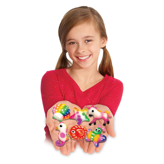 Simba aqua gelz colossal set, 13 flesjes kleurgel, elk 30ml, 16 mallen, 6x additief, vanaf 8 jaar - hobbypakket