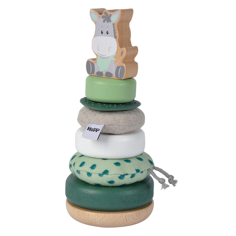 Load image into Gallery viewer, Eichhorn houten stapeltoren ezel - educatief babyspeelgoed fsc.
