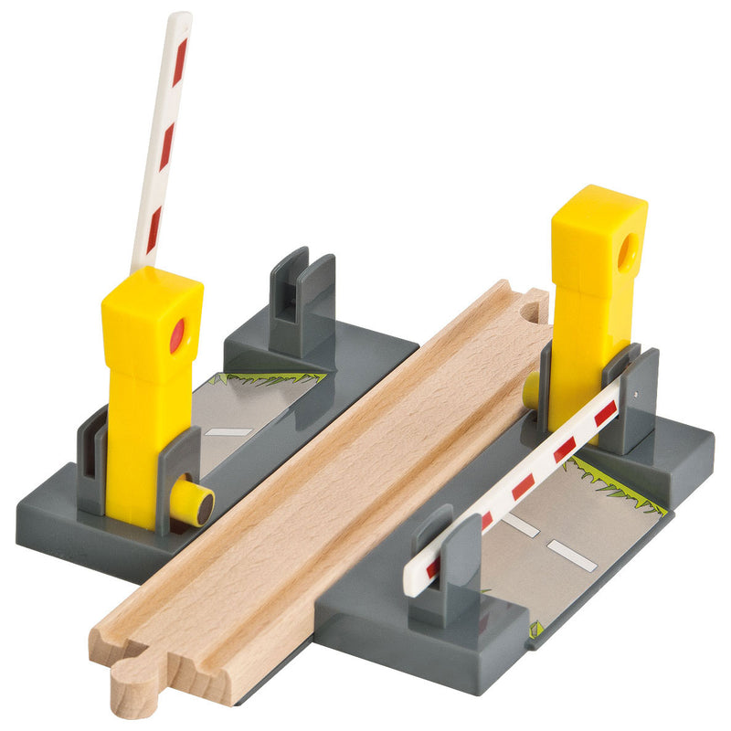 Load image into Gallery viewer, Eichhorn treinrails spoorwegovergang met slagbomen, 3dlg.
