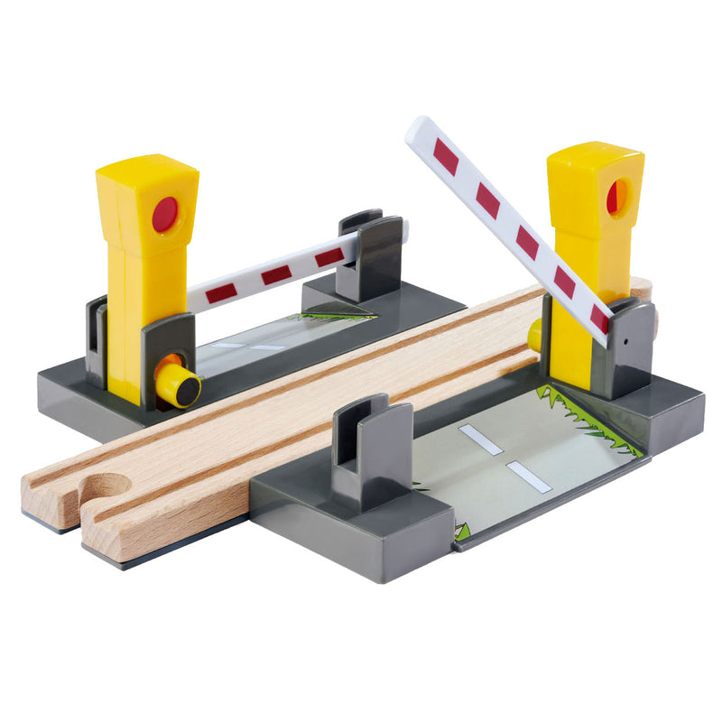 Load image into Gallery viewer, Eichhorn treinrails spoorwegovergang met slagbomen, 3dlg.
