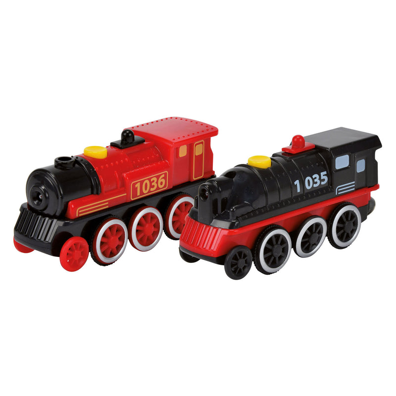 Load image into Gallery viewer, Eichhorn elektrische locomotief met licht
