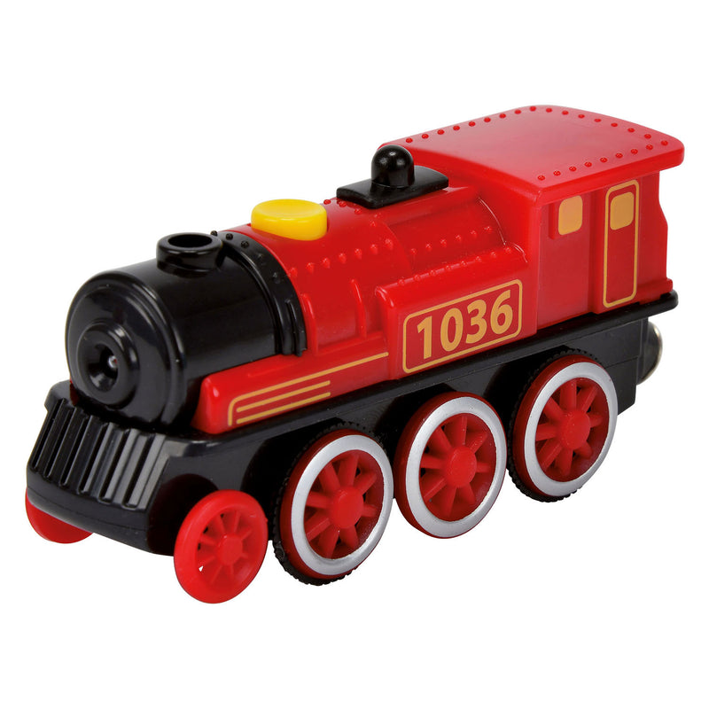 Load image into Gallery viewer, Eichhorn elektrische locomotief met licht
