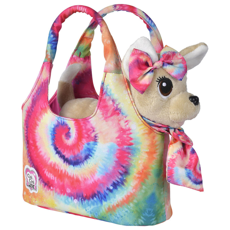 Load image into Gallery viewer, Simba chi chi love puppy knuffel in tas batik style
