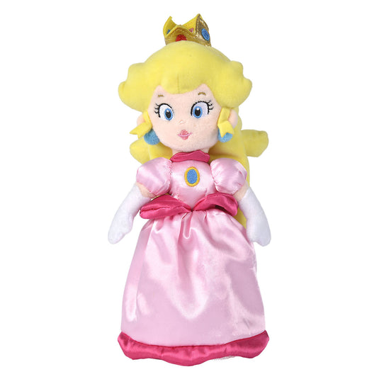 Simba super mario pluchen knuffel peach, 27cm