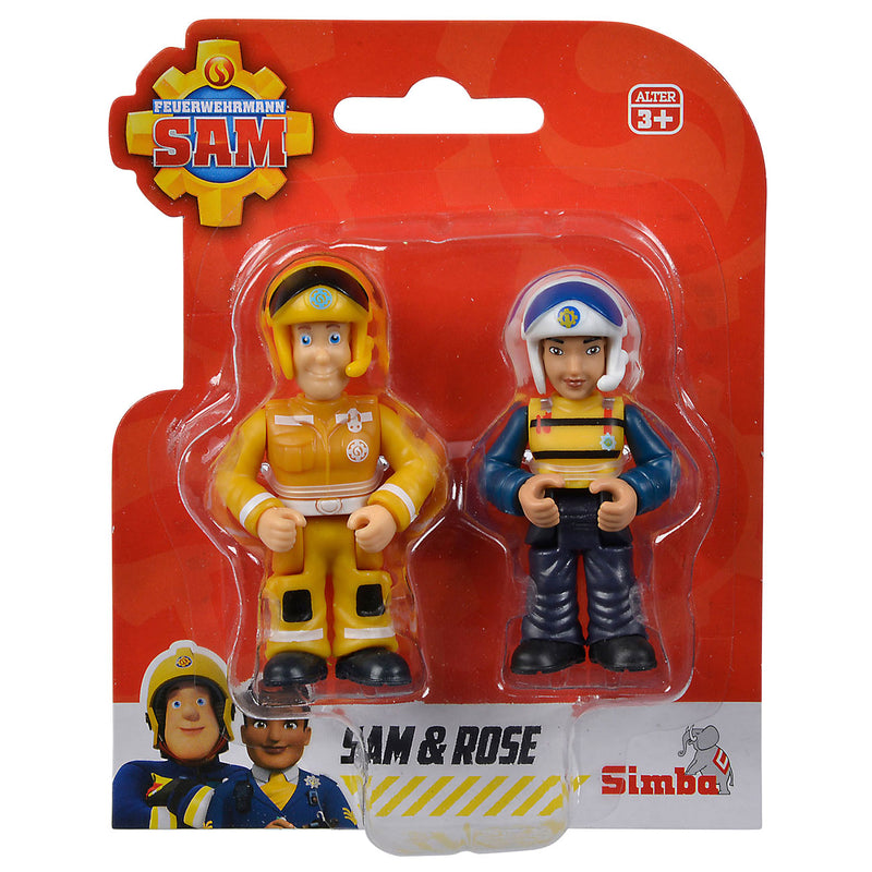 Load image into Gallery viewer, Simba brandweerman sam speelfiguren dubbelset - actiefiguren speelgoed.
