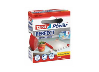 Tesa textieltape 2,75x19mm rood