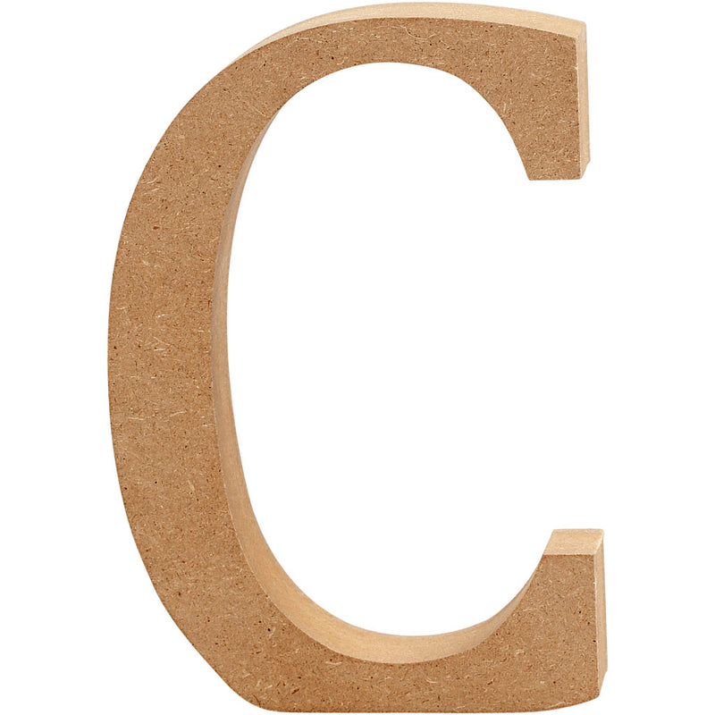 Load image into Gallery viewer, Creativ company letter c mdf 8cm, 1st.
