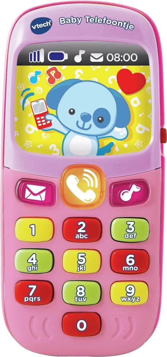 Load image into Gallery viewer, Vtech baby telefoontje roze
