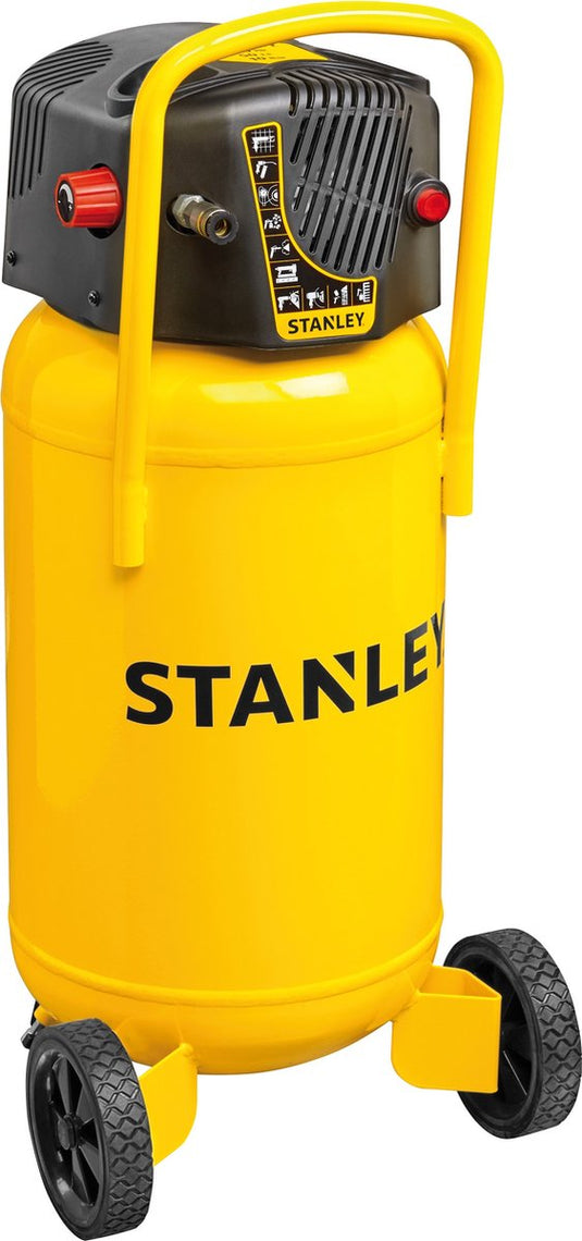 Stanley – d230 10 50v luchtcompressor – 10 bar – olievrij, tankinhoud 50 l