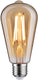 Paulmann 1879 filament 230 v 3-step-dim led-kolf rustika e27 3 step dim 470lm 6w 1800k dimbaar goud