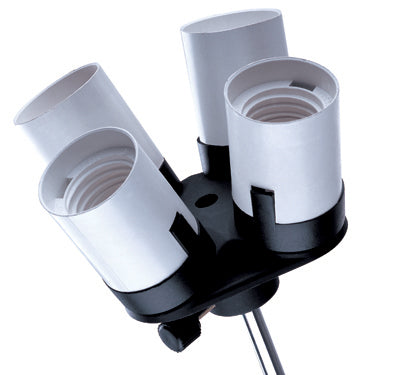 Linkstar lamphouder lh-4hu voor 4 lampen + parapluhouder