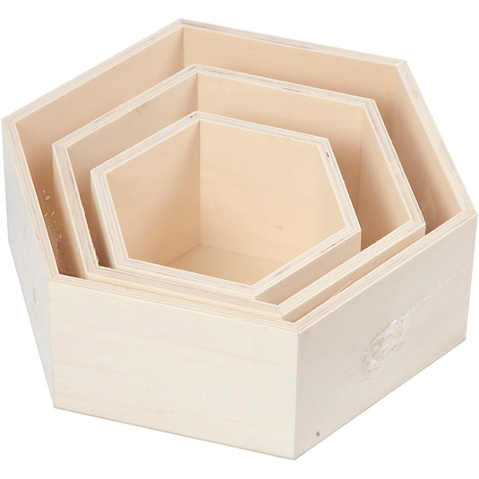 Https: www.cchobby.nl showdozen-hexagonaal-h-14-8-19-24-2-cm-d-10-cm-3-stuk-1-set