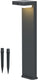 Luxform - hybrid, 1x dawson pathlight, 50 400lm, black