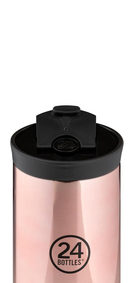 24bottles reisdrinkbeker 350 ml capaciteit - rose gold