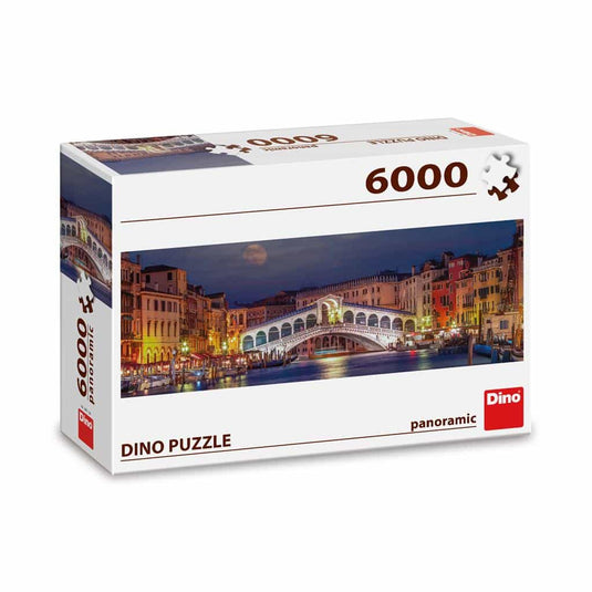 Dinotoys dino leg puzzel van de rialto bridge venetie italie - 6000 stukjes