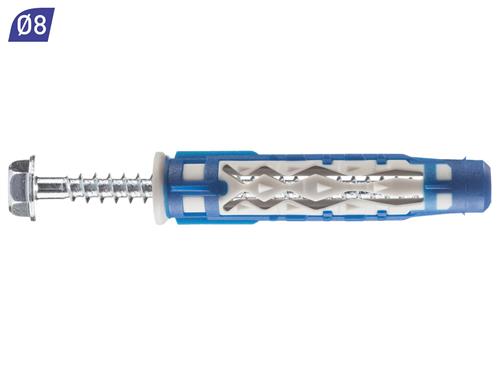 Spit colortech plug+schroef 8x50 vpe=100 (can) (nml)