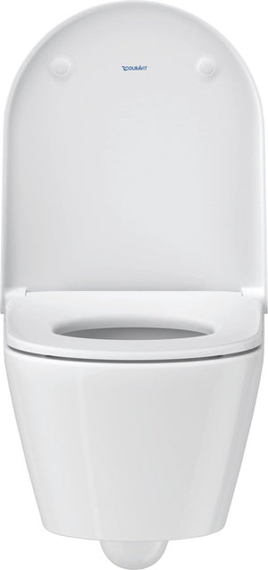 Duravit d-neo wandtoilet met zitting 37x54x40cm wit hoogglans