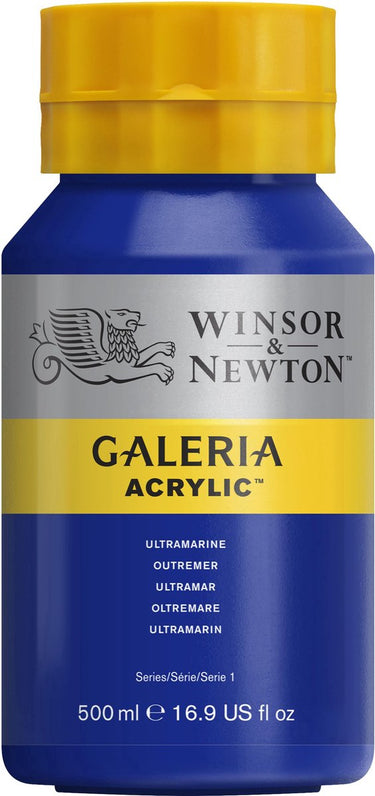 Winsor newton galeria acryl 500ml ultramarine