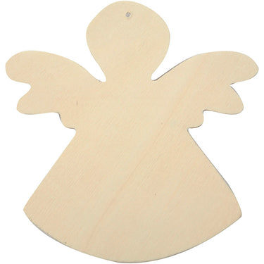 Creativ company versier je houten engel, 6st.