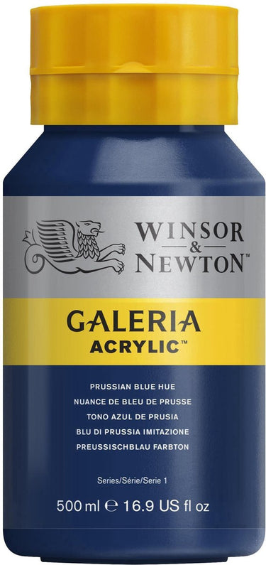 Winsor newton galeria acryl 500ml prussian blue hue