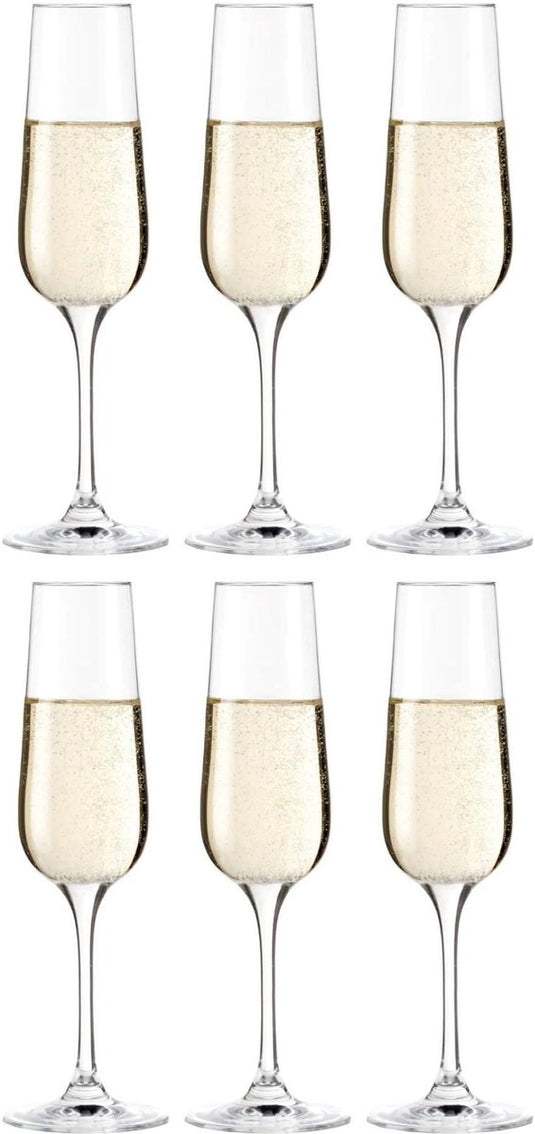 Leonardo tivoli champagneglazen - 6 stuks