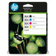 Inkt cartridge hp 364 zwart, cyaan, magenta, geel