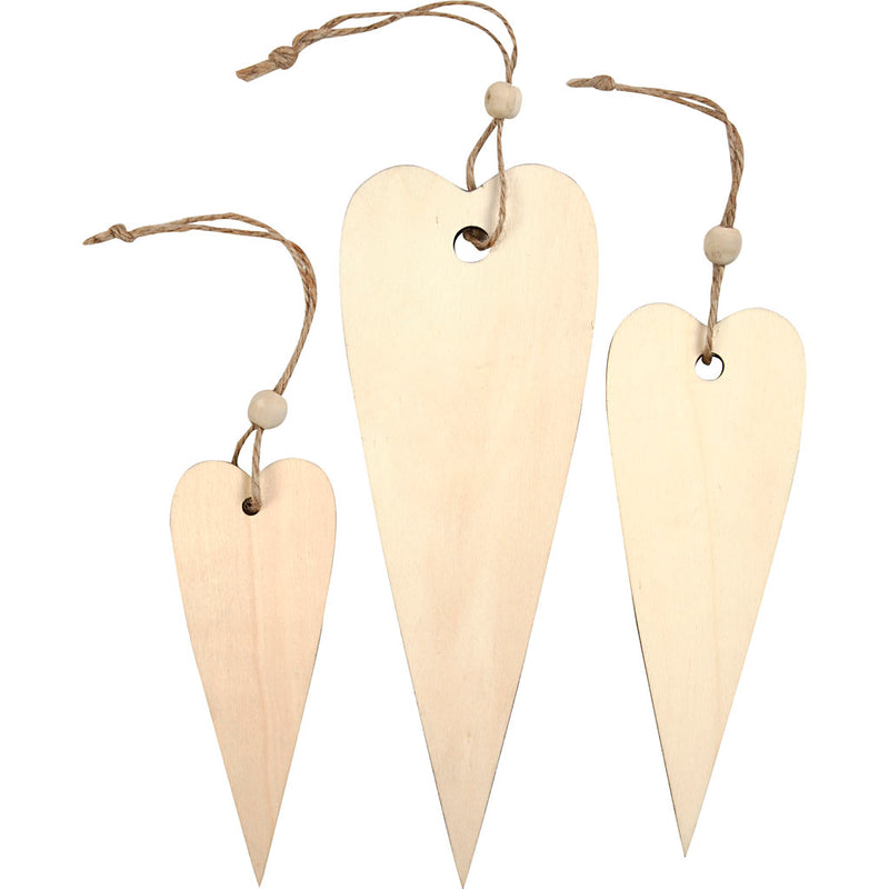 Afbeelding laden in galerijviewer, Https: www.cchobby.nl houten-decoraties-lang-hart-h-12-16-20-cm-dikte-5-mm-3-stuk-1-doos
