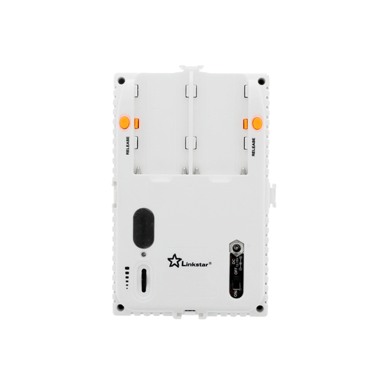 Linkstar led lamp set vd-405v-k2 incl. accu