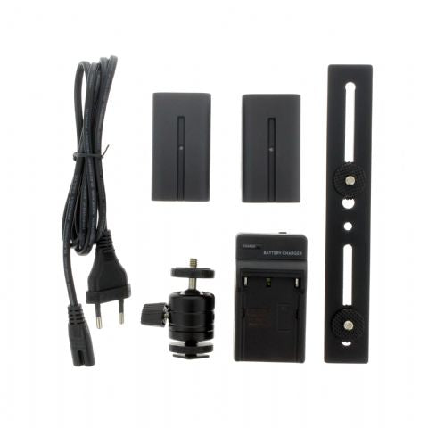 Load image into Gallery viewer, Linkstar led lamp set vd-405v-k2 incl. accu

