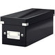 Cd-box click store leitz zwart