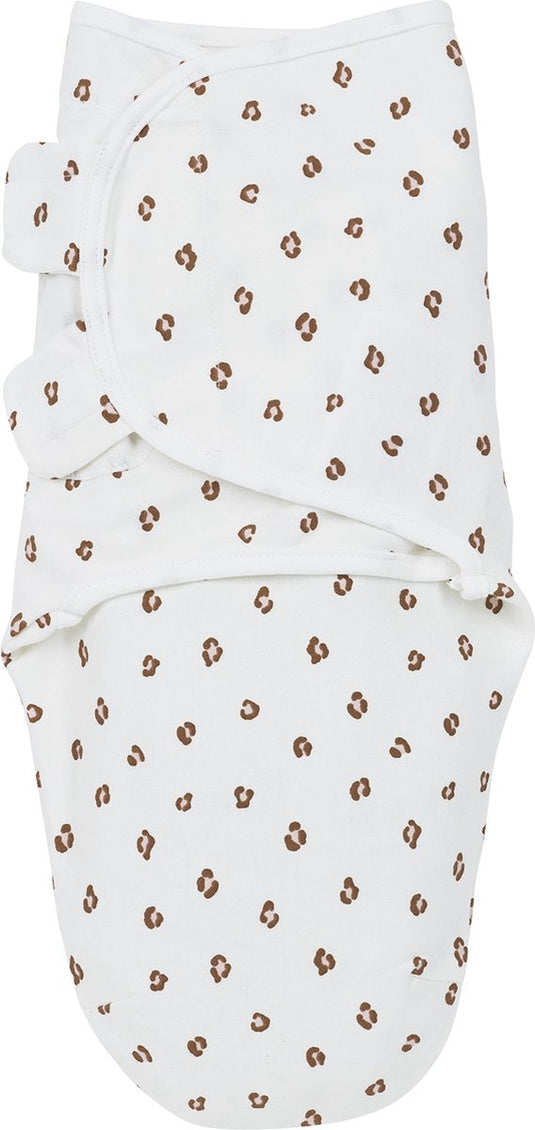 Meyco baby mini panther swaddle inbakerdoek - soft pink - 0-3 maanden - 1.0 tog