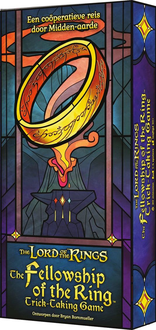 Asmodee the lord of the rings: the fellowship of the ring – trick-taking game (nederlandse editie)