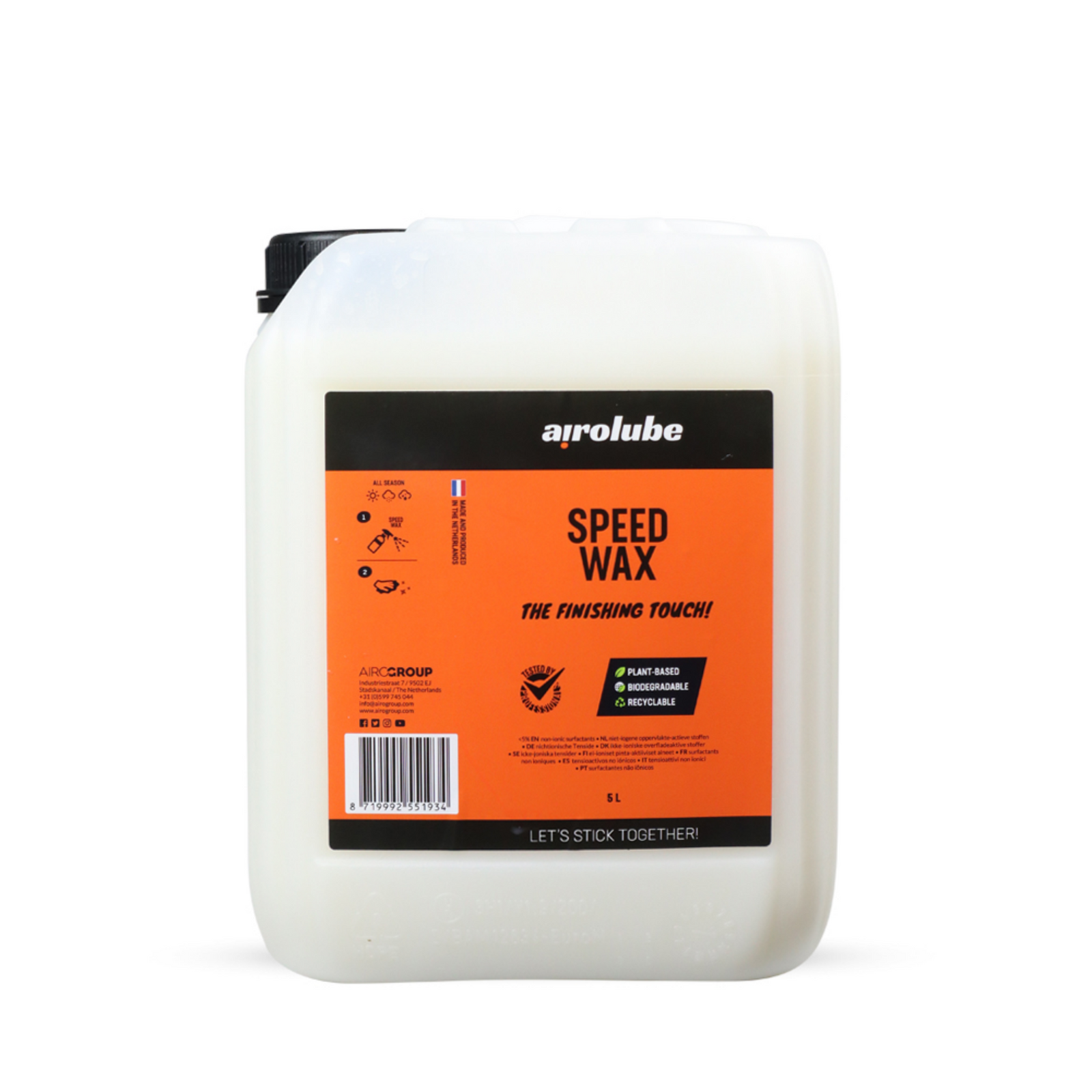 BC0305A Airolube Speed ​​wax 5L