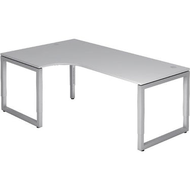 Bach bureau hammerer vrs82 5 melamine 200x120cm grijs