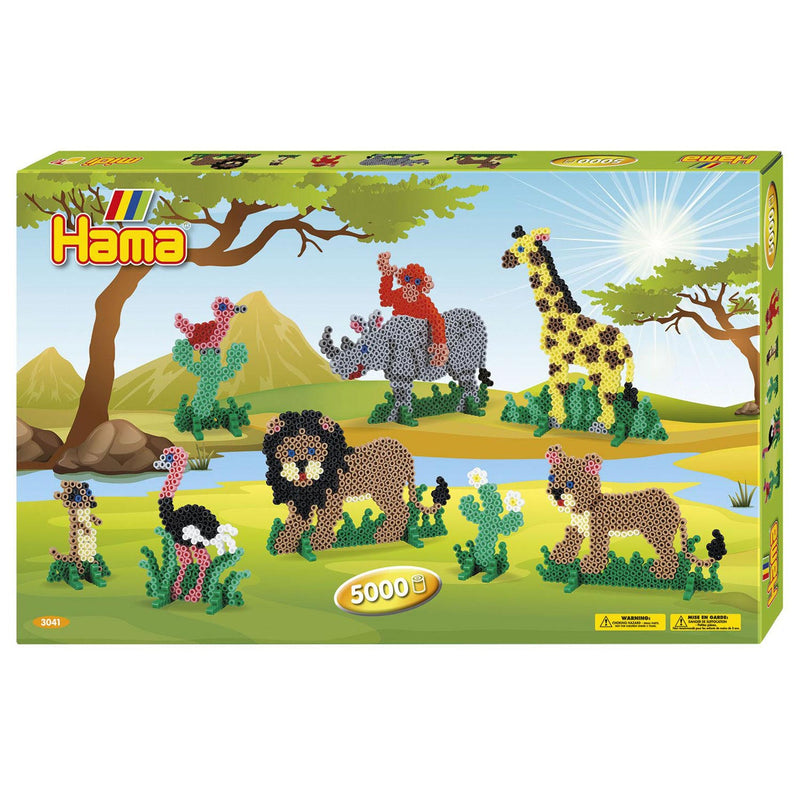 Load image into Gallery viewer, Hama strijkkralenset - safari, 5000st.
